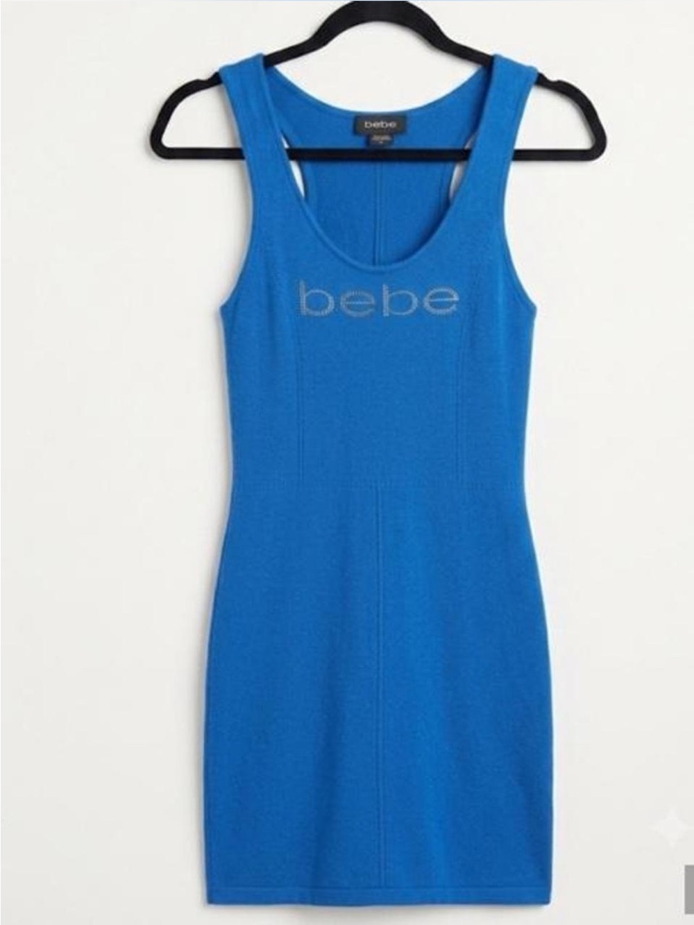 bebe Royal Blue Knit mini dress